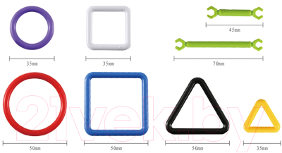 Конструктор Sima-Land Палочки / 7261526