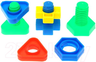 Конструктор Sima-Land Болты и Гайки / 1568835 - фото