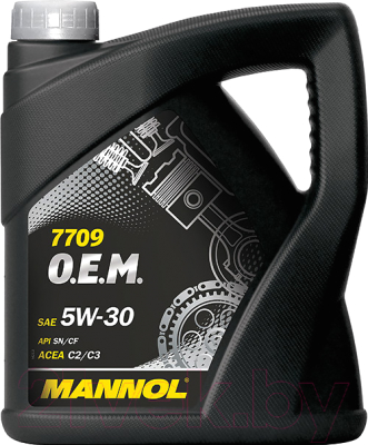 Моторное масло Mannol OEM 5W30 SM/CF / MN7709-4 - фото