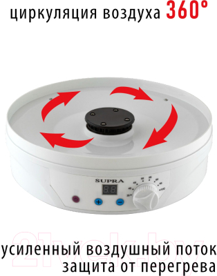 Сушилка для овощей и фруктов Supra DFS-650