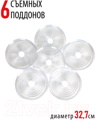 Сушилка для овощей и фруктов Supra DFS-650