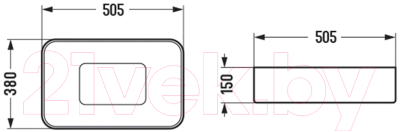 Умывальник WeltWasser Elbach 78575-50 MT-GR