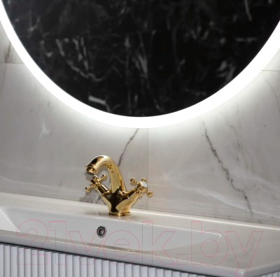 Зеркало Пекам Ring 70x70 / ring-70x70B (с подсветкой и бесконтактным сенсором)