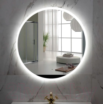 Зеркало Пекам Ring 70x70 / ring-70x70B (с подсветкой и бесконтактным сенсором)