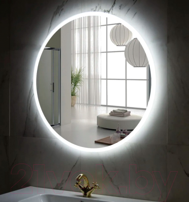 Зеркало Пекам Ring 70x70 / ring-70x70B (с подсветкой и бесконтактным сенсором)