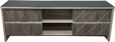 Тумба Мебель-КМК Монако 4Я 0673.29 (сосна натуральная/дуб шале графит) - фото