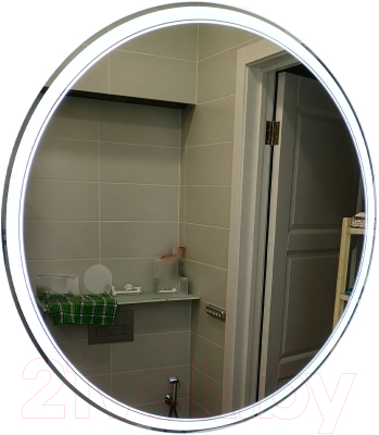 Зеркало Пекам Ring 2 60x60 / ring2-60x60B (с подсветкой и бесконтактным сенсором) - фото