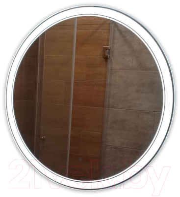 Зеркало Пекам Ring 2 80x80 / ring2-80x80B (с подсветкой и бесконтактным сенсором) - фото