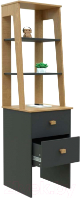 Стеллаж Мебель-КМК 2Я Скандинавия / 0905.19