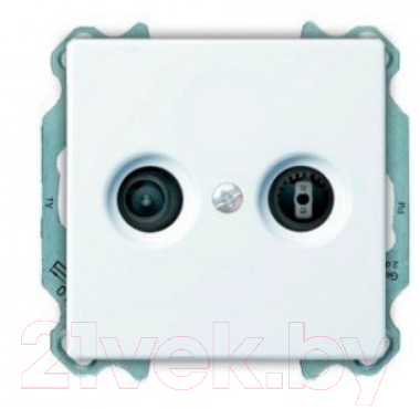 Розетка ABB Basic 55 SP610230TRIAX4 - фото