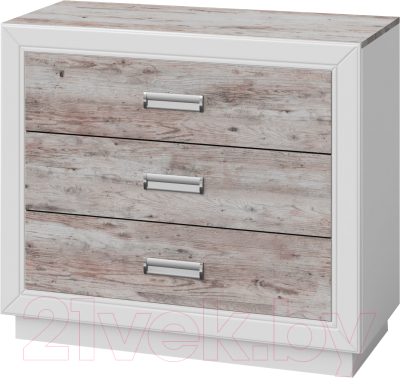 Комод Мебель-КМК 3Я Эстель 0738.10 - фото