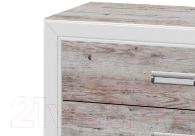 Комод Мебель-КМК 3Я Эстель 0738.10