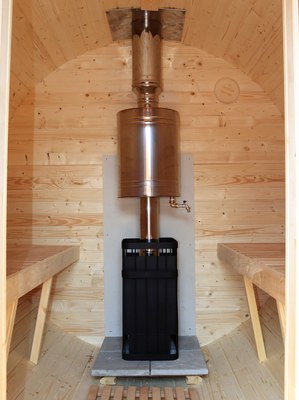 Баня-бочка КомфортПром 10331347