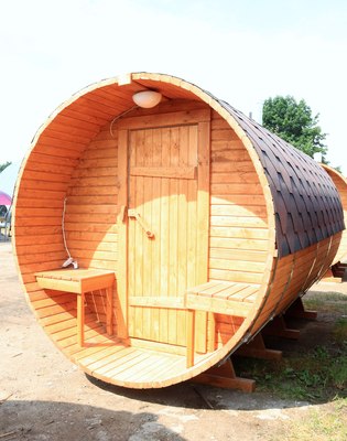 Баня-бочка КомфортПром 10331347