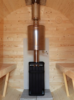 Баня-бочка КомфортПром 10331347