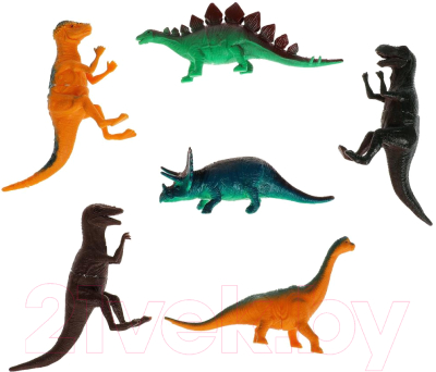 Набор фигурок игровых Играем вместе Динозавры / ZY500654-R - фото