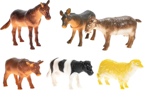 Набор фигурок игровых Играем вместе Домашние животные / ZY500656-R - фото