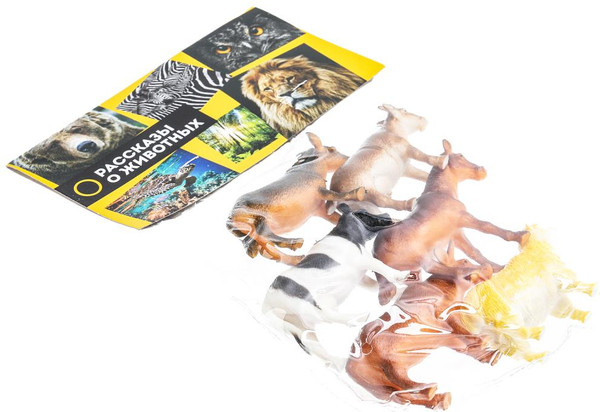 Набор фигурок игровых Играем вместе Домашние животные / ZY500656-R