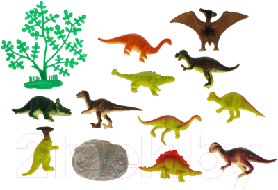 Набор фигурок игровых Играем вместе Динозавры / ZY550289-R - фото