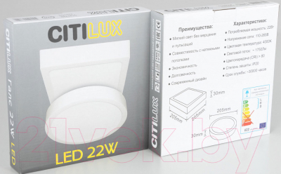 Точечный светильник Citilux Галс CL5522N