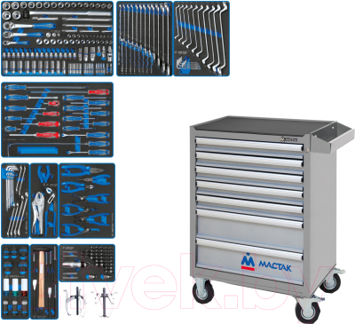 Универсальный набор инструментов King TONY 934-251AMG - фото