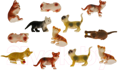 Набор фигурок игровых Играем вместе Котики / ZY550297-R - фото