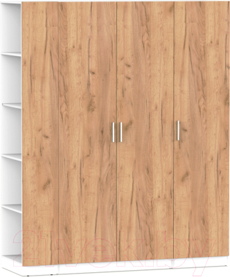 Шкаф Интермебель Марсель-26 / МР 01-26 (дуб крафт золотой) - фото