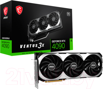 Видеокарта MSI GeForce RTX 4090 Ventus 3X 24G OC