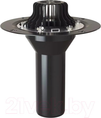 Воронка водосточная Технониколь С обжимным металлическим фланцем без обогрева 661125 - фото