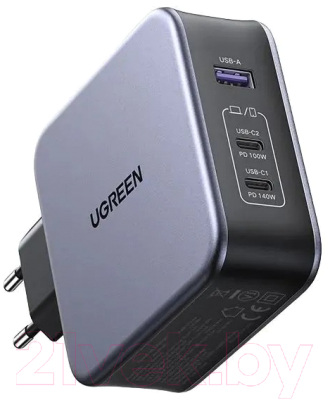 Зарядное устройство сетевое Ugreen CD289 + кабель / 90549
