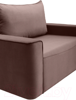 Кресло-кровать KRONES Клио (велюр кофейно-коричневый)