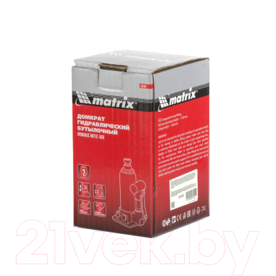 Бутылочный домкрат Matrix 50760