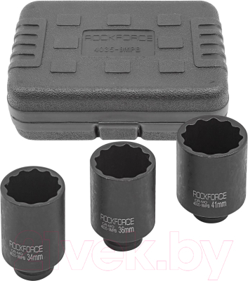 Набор головок слесарных RockForce RF-4035-9MPB - фото
