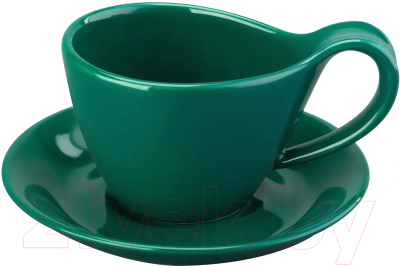 Чашка с блюдцем Elan Gallery Колоранс / 540755 - фото