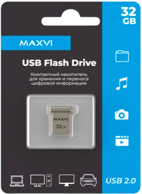 Usb flash накопитель Maxvi MM 32GB 2.0 - фото