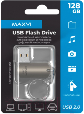 USB flash накопитель Maxvi MR 128GB 2.0