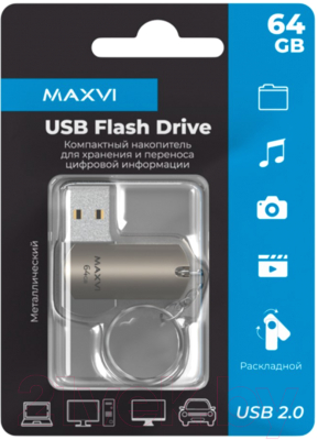 Usb flash накопитель Maxvi MR 64GB 2.0