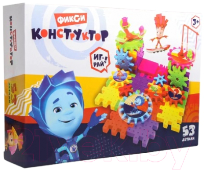 Конструктор кинетический Фиксики Шестеренки / 4845843 - фото