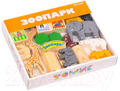 Конструктор Томик Зоопарк / 789454 - фото