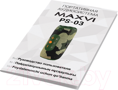 Портативная колонка Maxvi PS-03