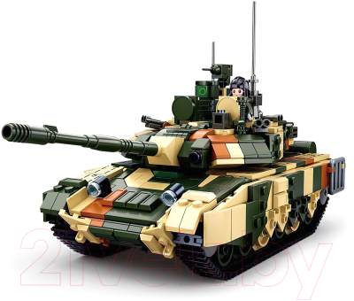 Конструктор Sluban Российский танк Т90MS / M38-B0756