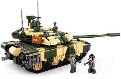 Конструктор Sluban Российский танк Т90MS / M38-B0756