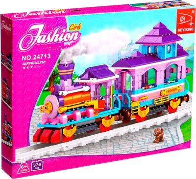 Конструктор Ausini Модный поезд / 24713 - фото