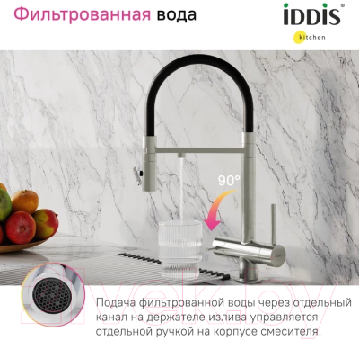 Смеситель IDDIS Ace ACEBNFFi05