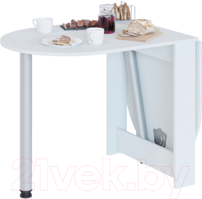 Обеденный стол Сокол-Мебель СП-17 (белый)