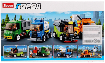 Конструктор Sluban Поливочная машина / 5146972