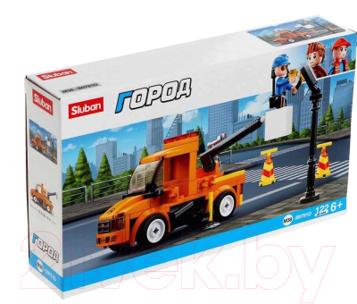 Конструктор Sluban Город. Машина электросетей / 5146973 - фото