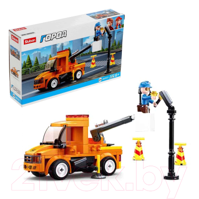 Конструктор Sluban Город. Машина электросетей / 5146973