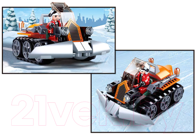 Конструктор Sluban Город. Снегоуборщик / 9019822