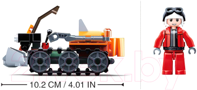 Конструктор Sluban Город. Снегоуборщик / 9019822